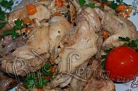 Кролик тушеный в вине с овощами - Шаг 10