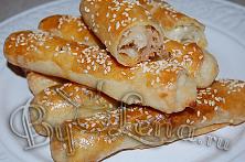 Пирожки сигары с капустой